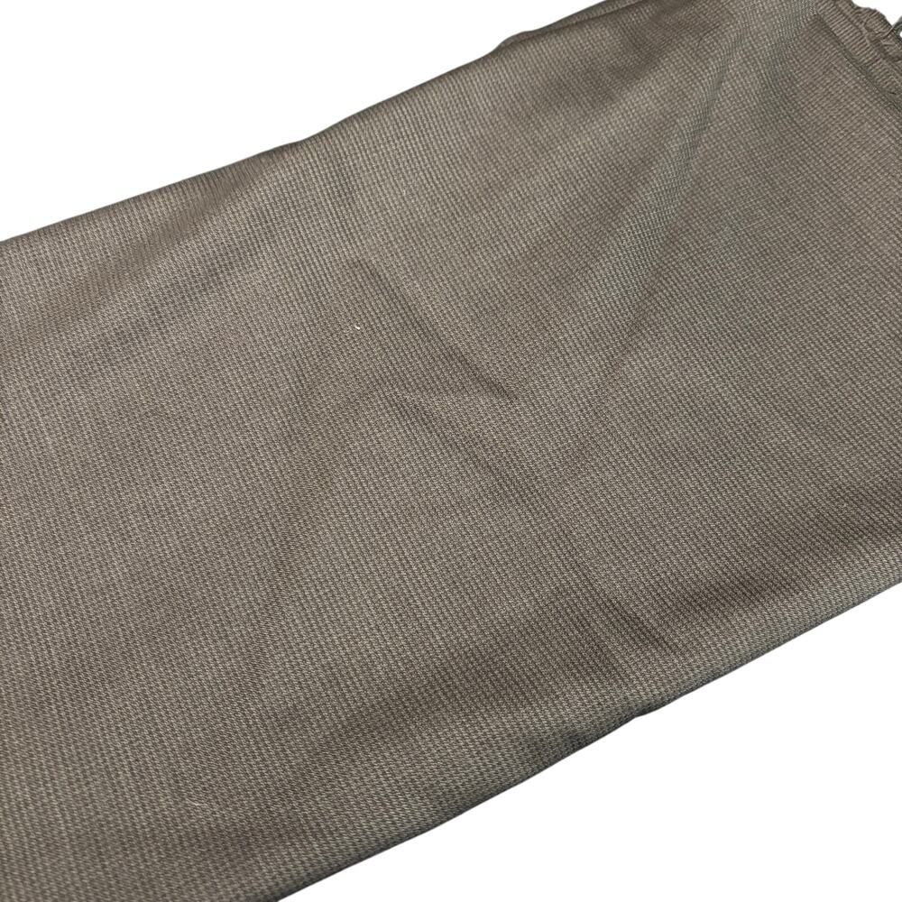 Wool Brown Black Mini Houndstooth Check Fabric 60" Wide 4.5 Yards Suiting